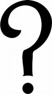 Font SSAN Question Mark